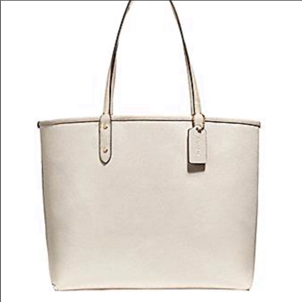 Coach Signature Reversible Large Tote NY City Bag - Picture 5 of 8